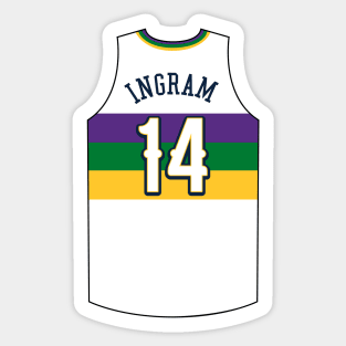 Brandon Ingram New Orleans Jersey Qiangy Sticker